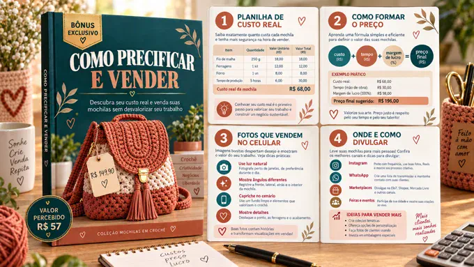 Capa do bônus Guia Prático de Precificação e Vendas