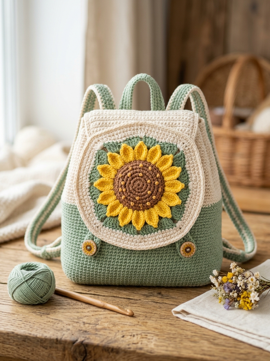 Mochila Girassol Candy