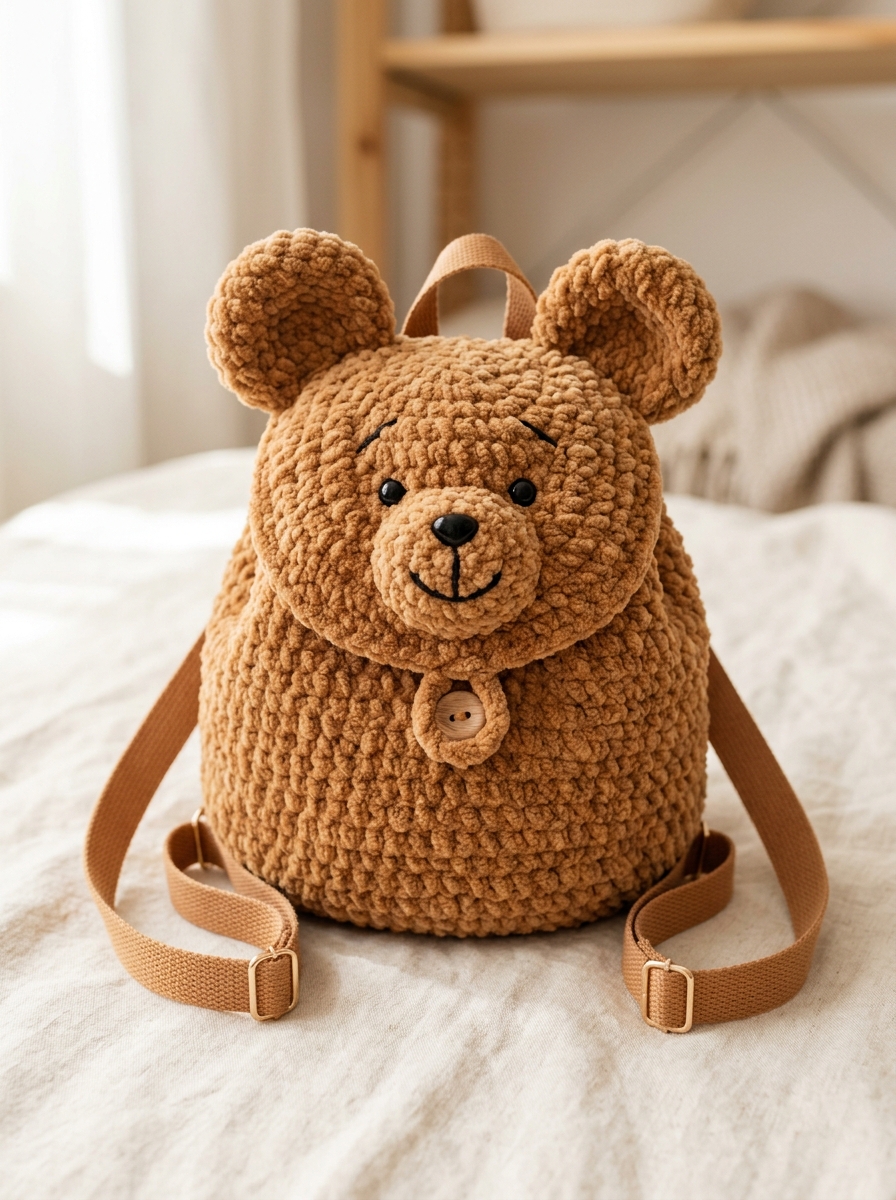 Mochilinha Urso Teddy